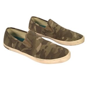 SeaVees Baja Slip-On Saltwash Camo Men's Size 7.5 New NWOT